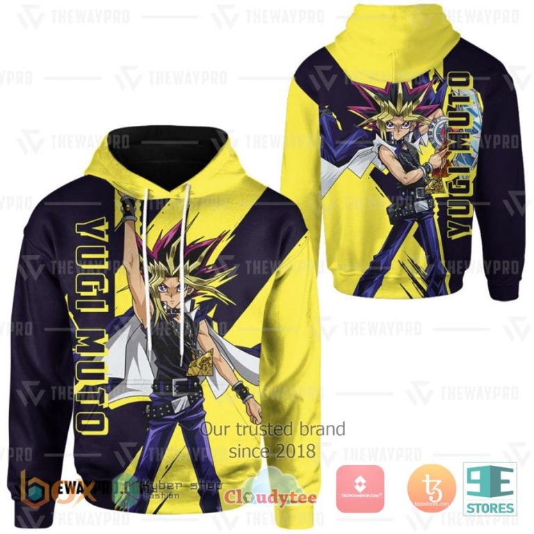 anime yu gi oh yugi muto hoodie 1 75415