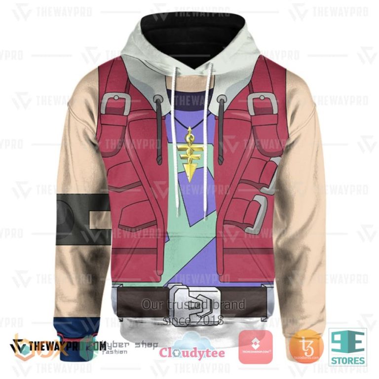 anime yu gi oh yuma tsukumo hoodie 2 23622