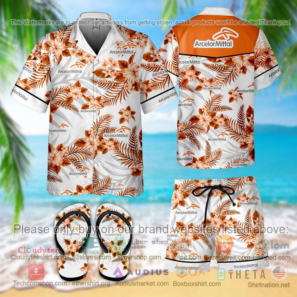 arcelormittal hawaiian shirt shorts 1 62058