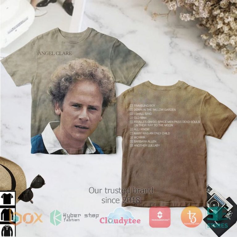 art garfunkel angle clare album 3d t shirt 1 53651