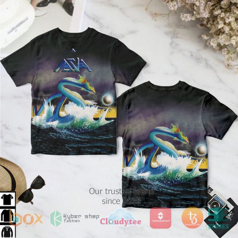 asia band water fall album 3d t shirt 1 50939