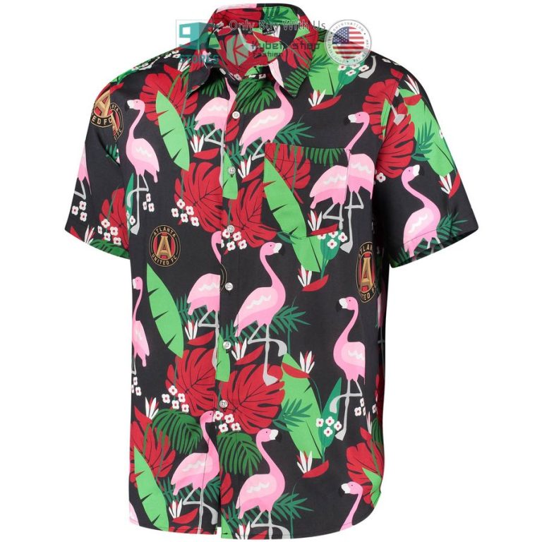 atlanta united fc floral black hawaiian shirt 2 14040