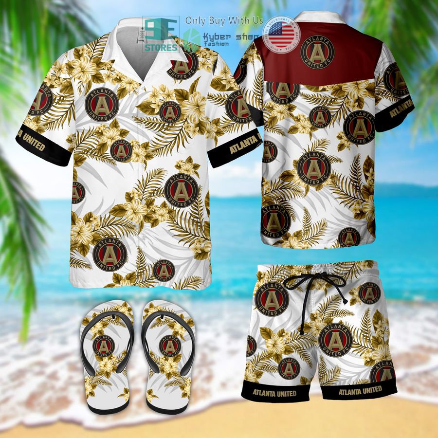 atlanta united hawaiian shirt shorts 1 67540