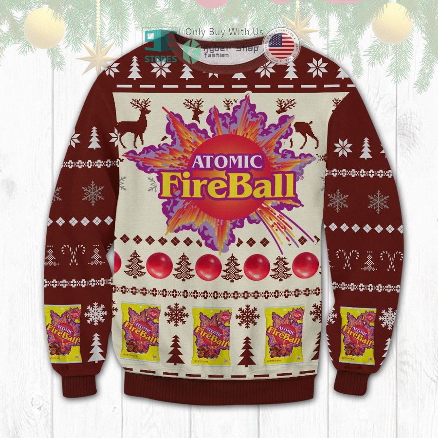 atomic fireball christmas sweatshirt sweater 1 40902
