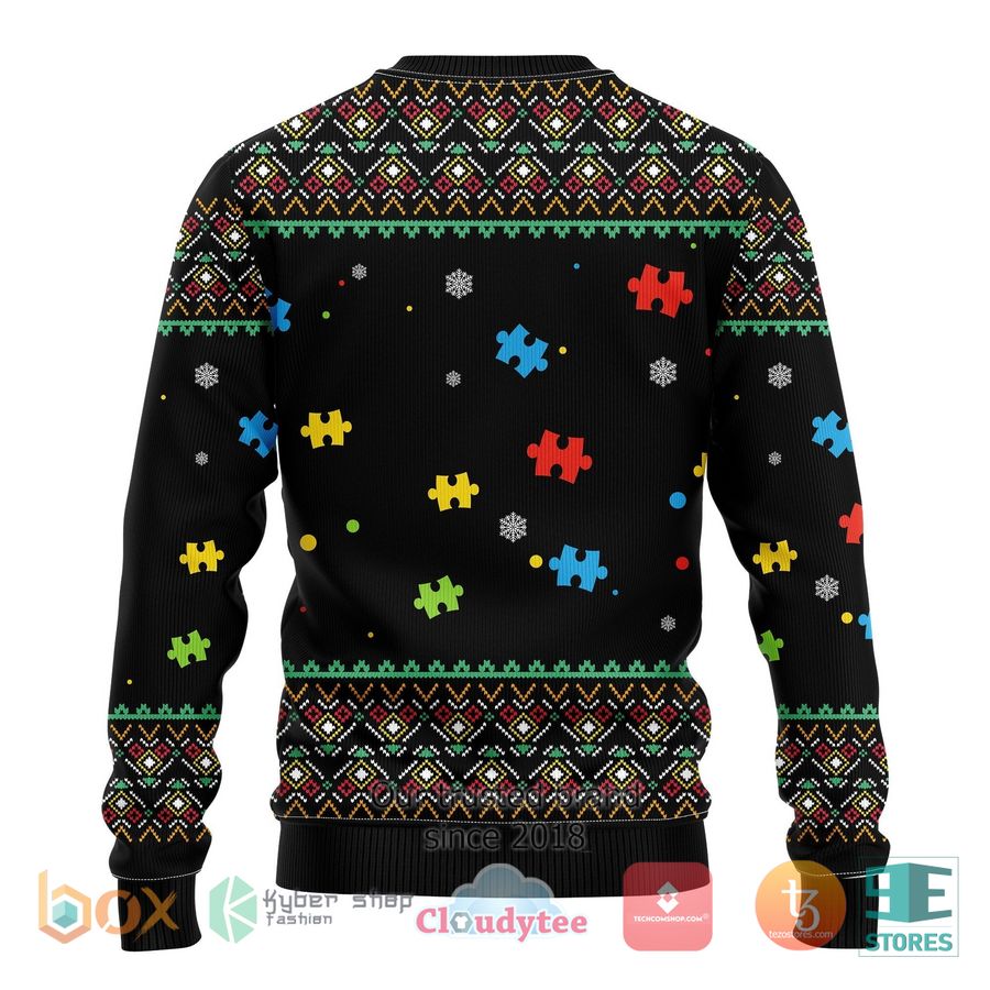 autism ugly christmas sweater 2 94583