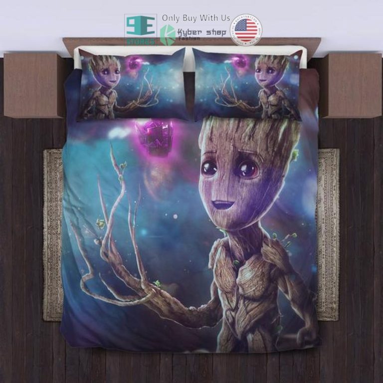 baby groot blue bedding set 1 81237