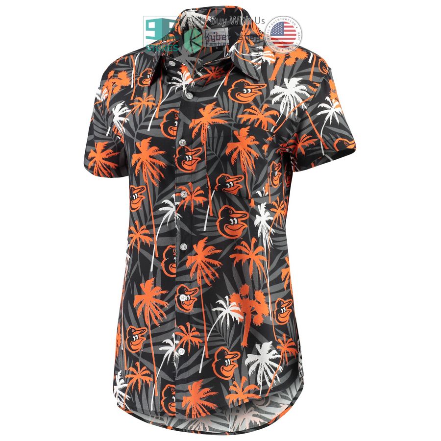 baltimore orioles harmonic orange hawaiian shirt 2 31058