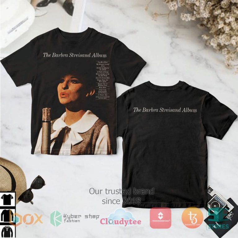 barbra streisand the barbra streisand album 3d t shirt 1 77410