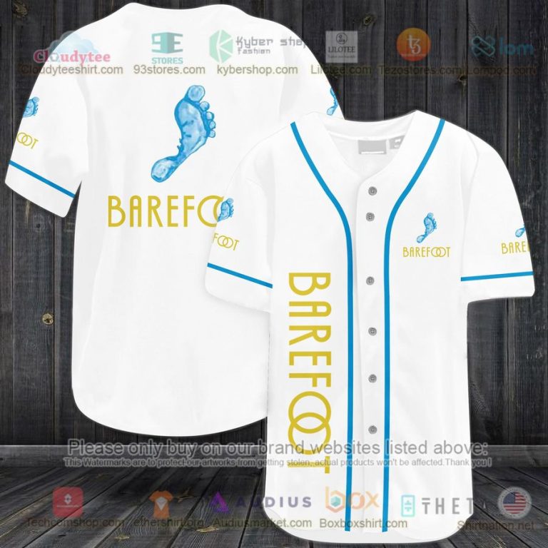 barefoot logo baseball jersey 1 62092