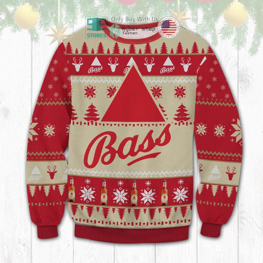 bass brewery christmas sweatshirt sweater 1 29048
