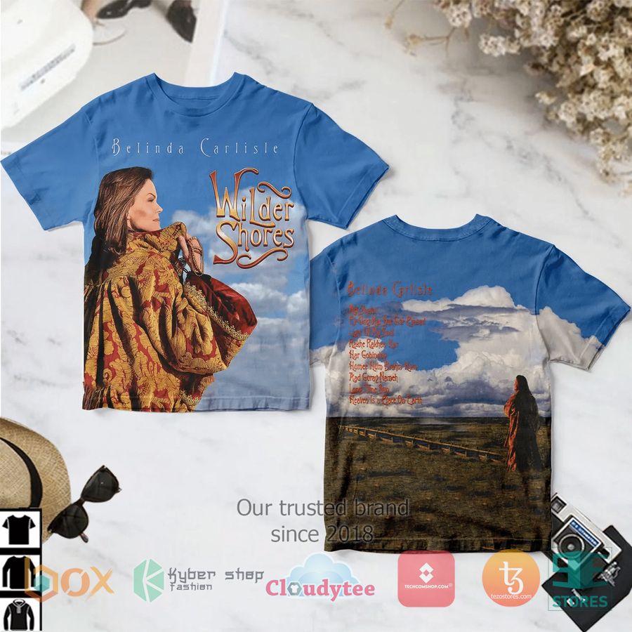 belinda carlisle wilder shores album 3d t shirt 1 71021