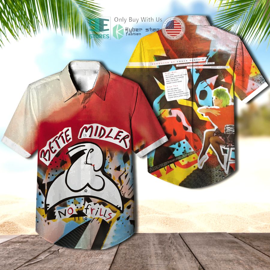 bette midler no frills album hawaiian shirt 1 91974