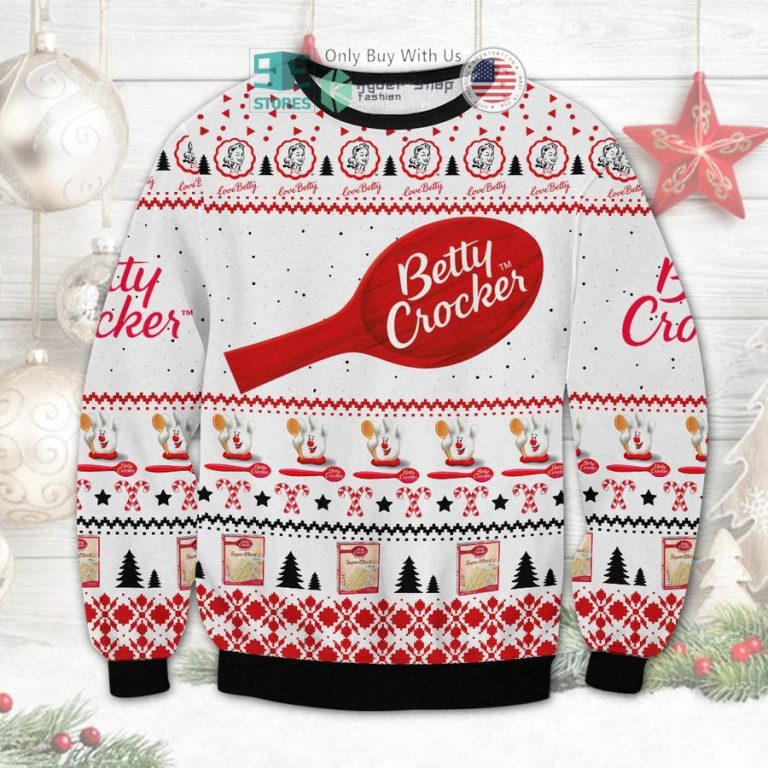 betty crocker christmas sweatshirt sweater 1 87068