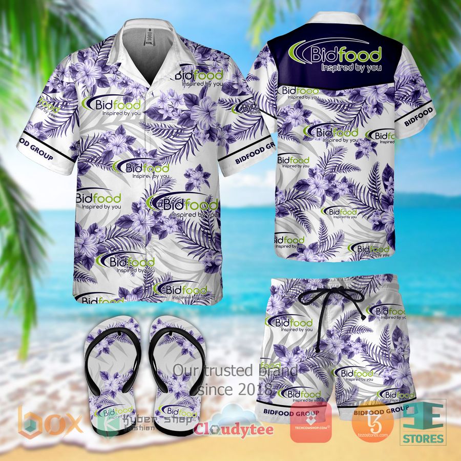 bidfood group hawaiian shirt shorts 1 51106