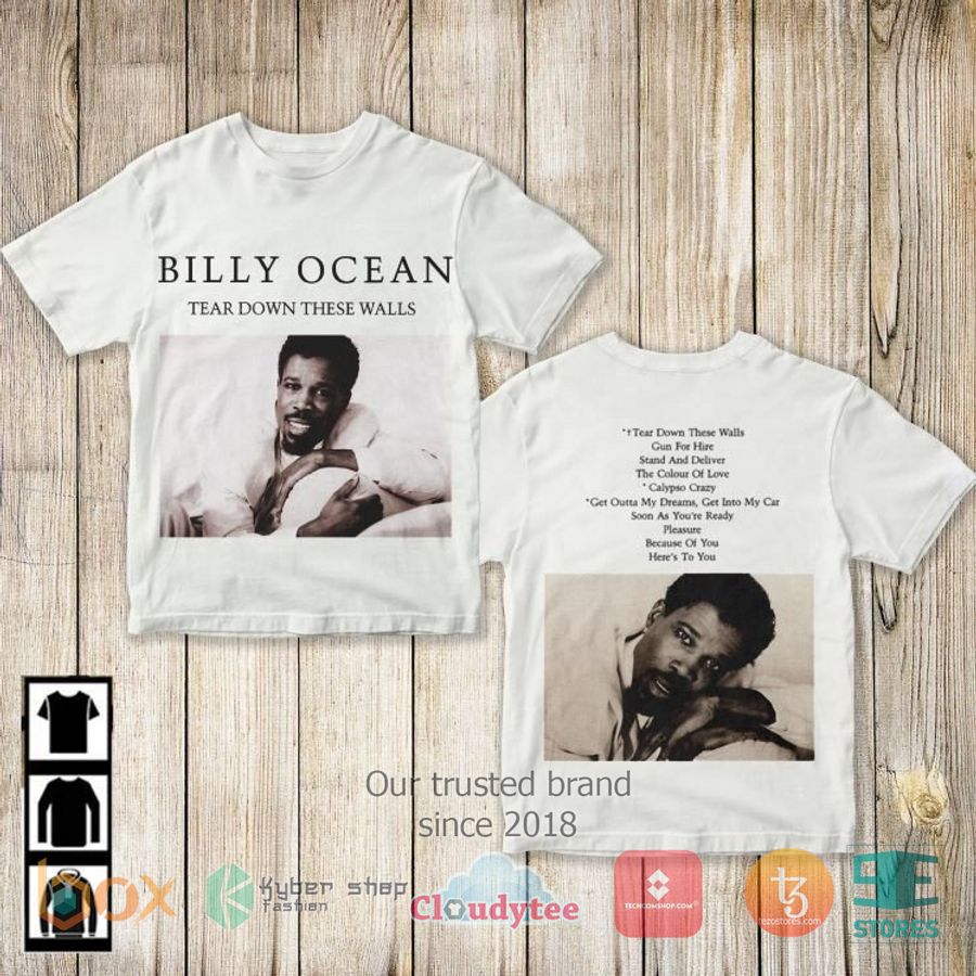 billy ocean tear down these walls album 3d t shirt 1 23662