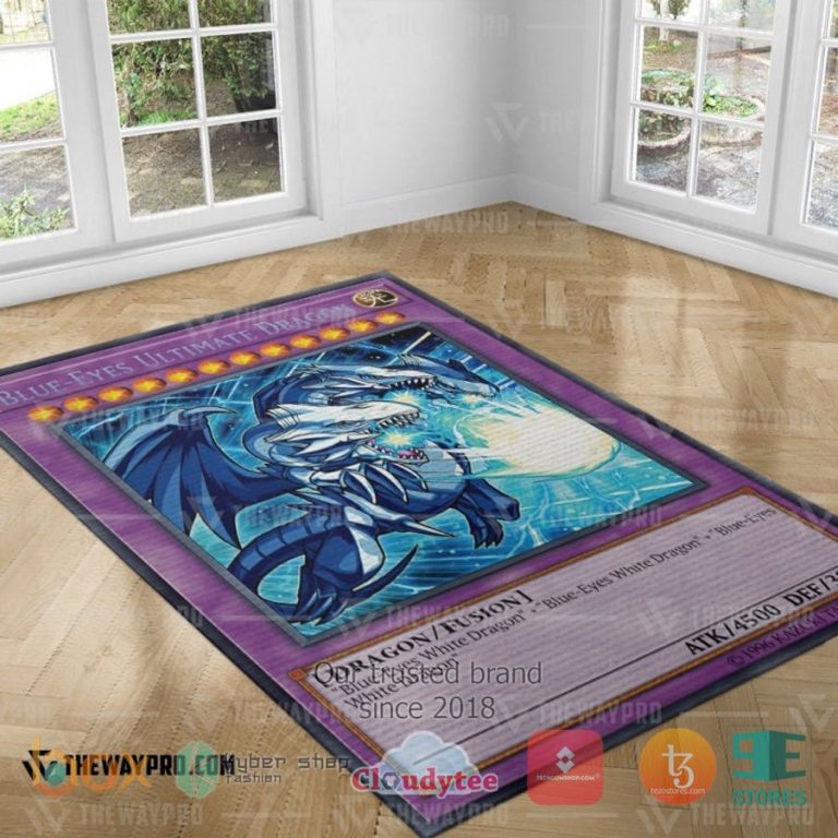 blue eyes ultimate dragon purple rug 3 6580