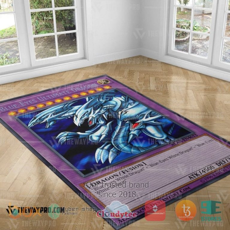 blue eyes ultimate dragon rug 3 90066