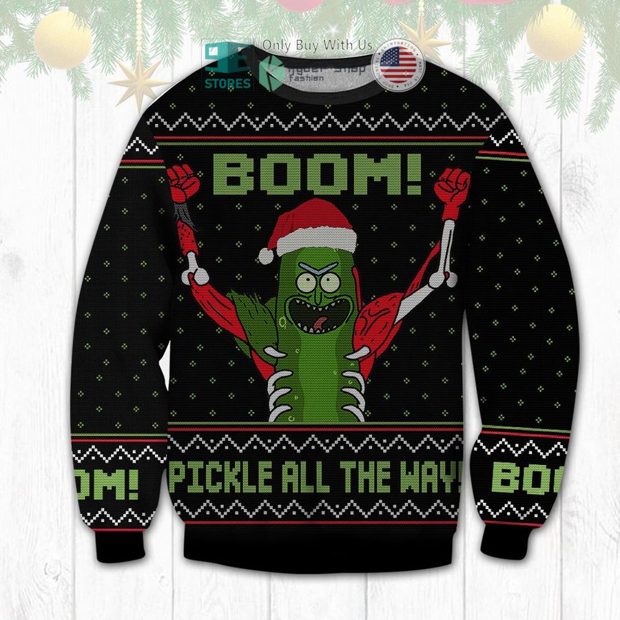 boom pickle all the way sweatshirt sweater 1 7074