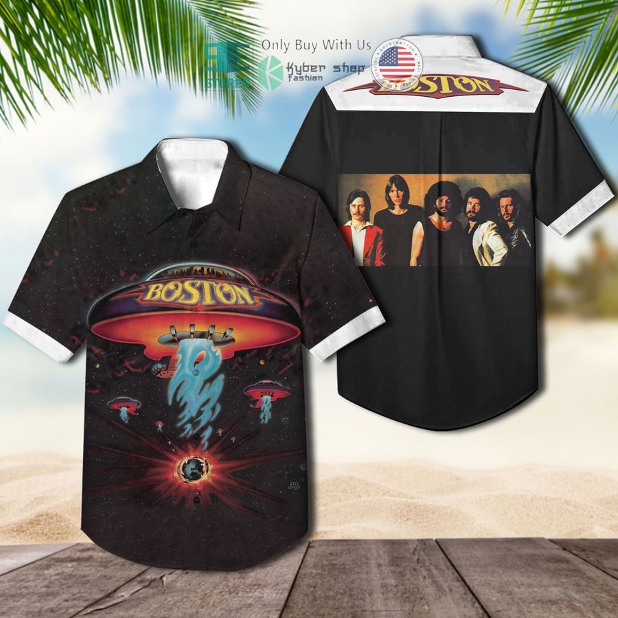 boston band boto album hawaiian shirt 1 94490