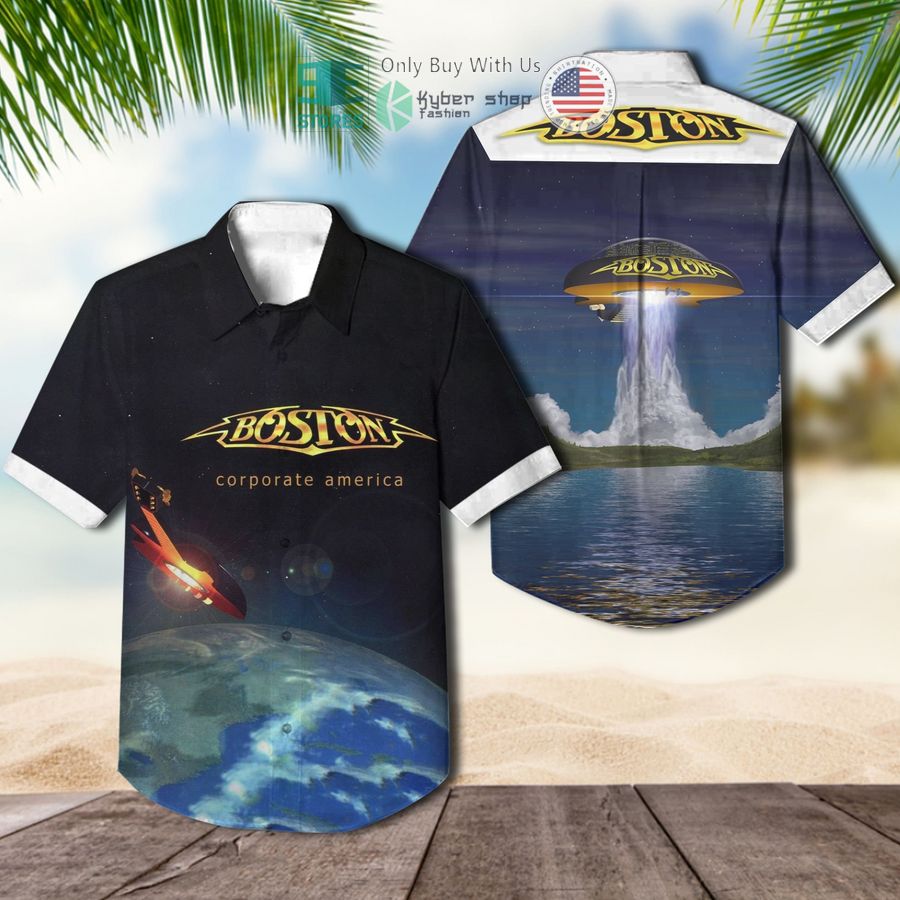boston band corporate album hawaiian shirt 1 84774