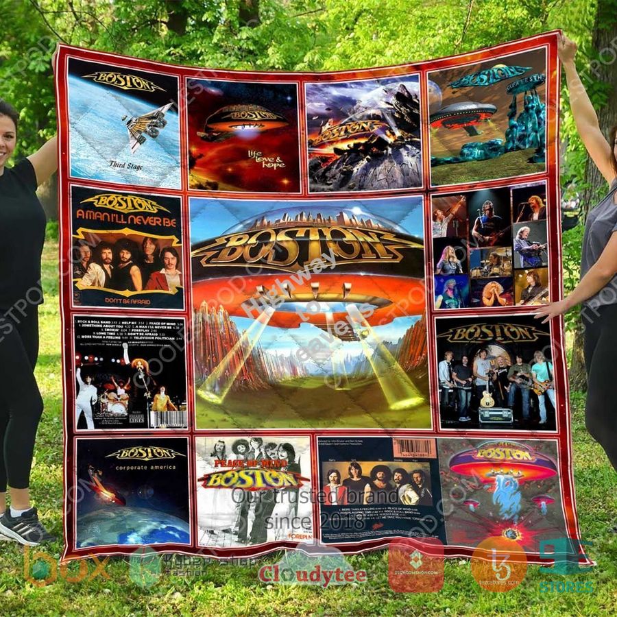 boston band dont look back quilt 1 35137