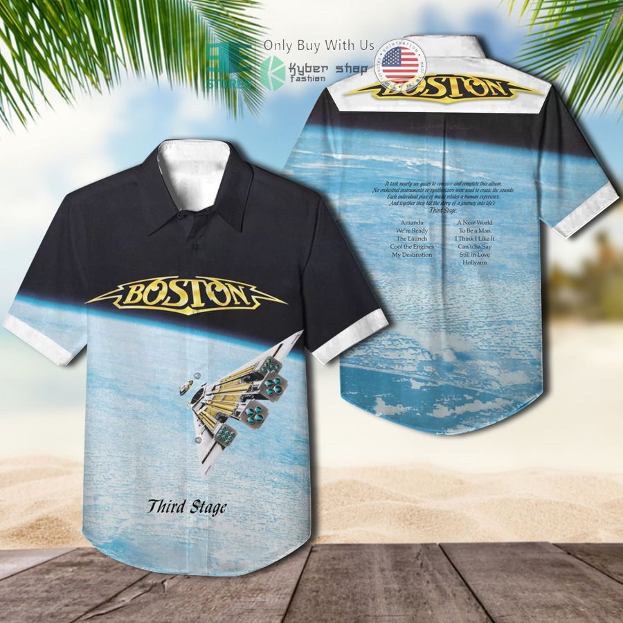 boston band third stage album hawaiian shirt 1 89056
