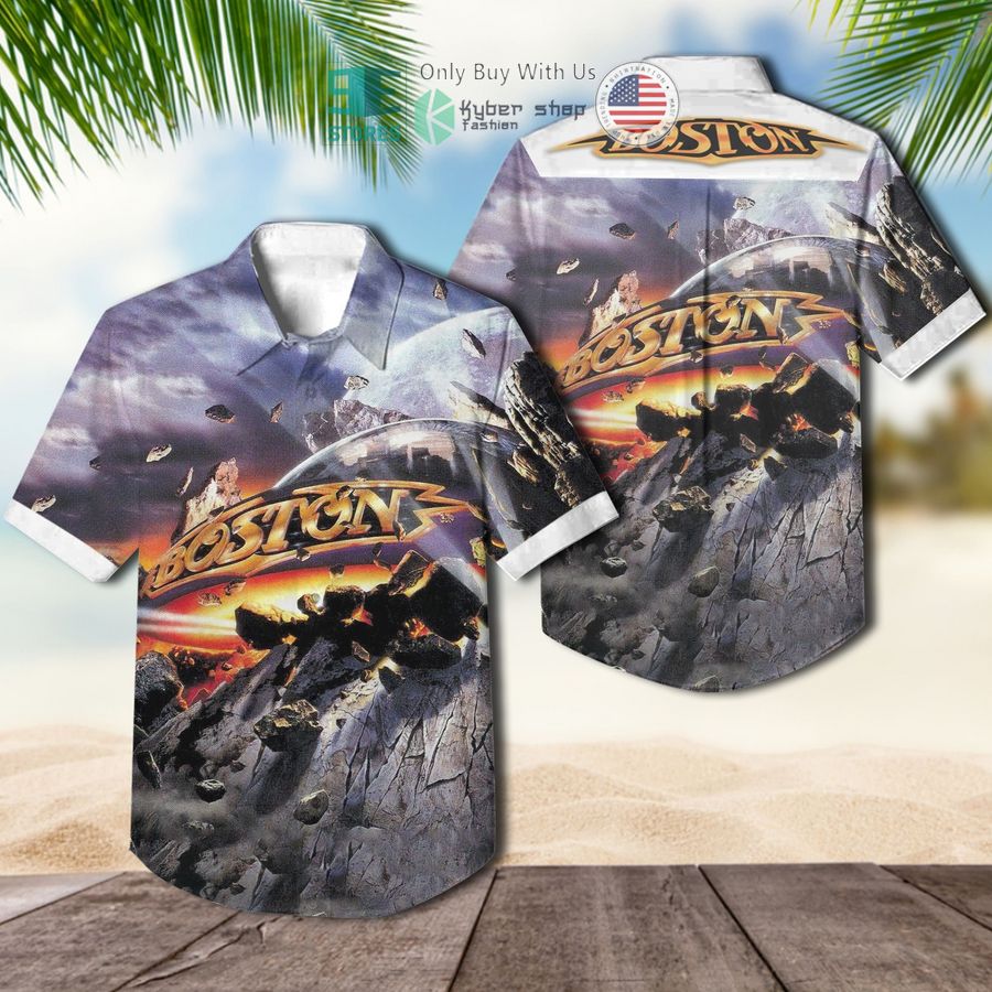 boston band walk on album hawaiian shirt 1 81869