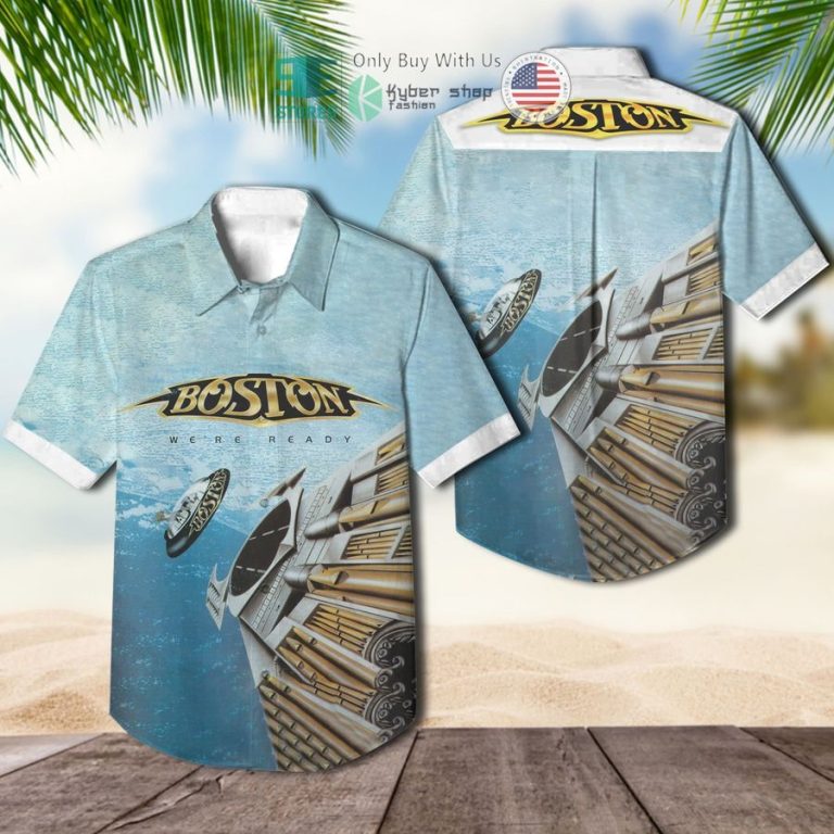 boston band were ready album hawaiian shirt 1 25727