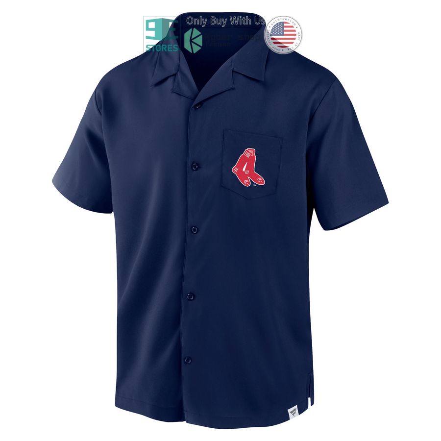 boston red sox fanatics branded proven winner camp navy hawaiian shirt 2 38260