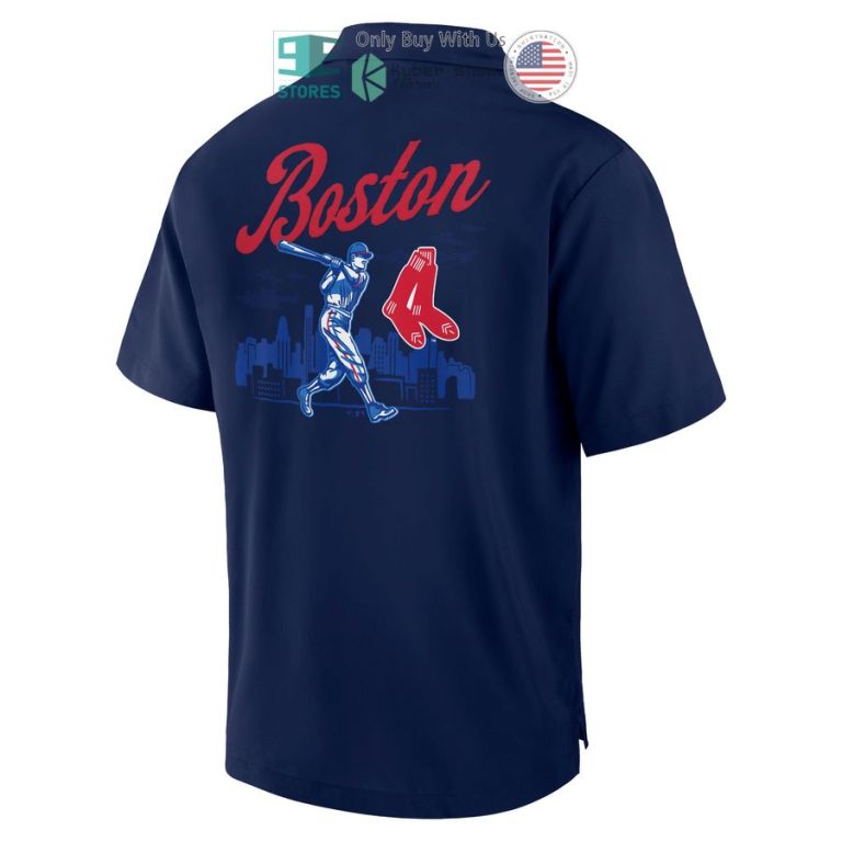 boston red sox fanatics branded proven winner camp navy hawaiian shirt 3 67150