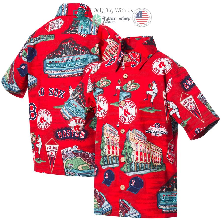 boston red sox reyn spooner scenic red hawaiian shirt 1 96246