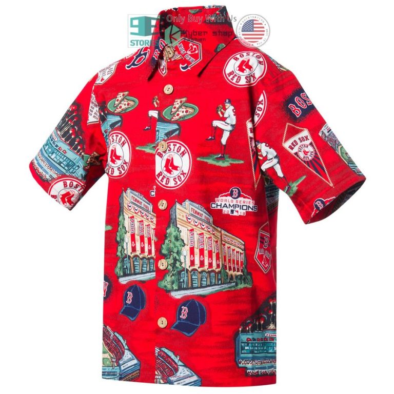 boston red sox reyn spooner scenic red hawaiian shirt 2 25170