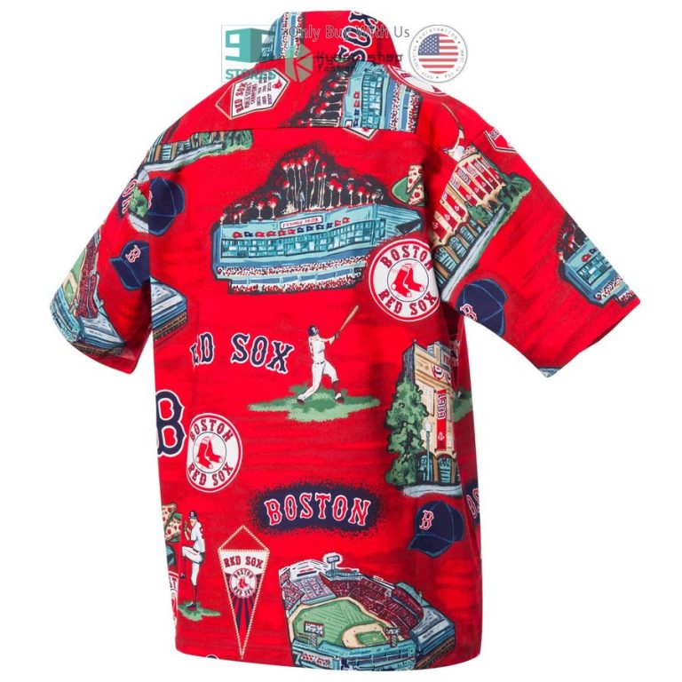 boston red sox reyn spooner scenic red hawaiian shirt 3 61854