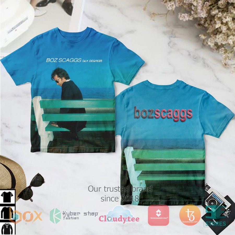 boz scaggs silk degree album 3d t shirt 1 8566