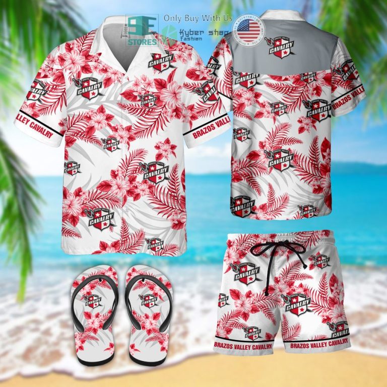 brazos valley cavalry hawaiian shirt flip flops 1 30268