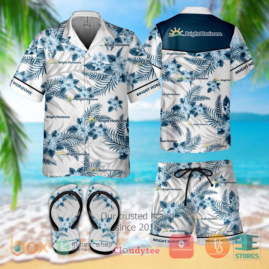 bright horizons hawaiian shirt shorts 1 39619