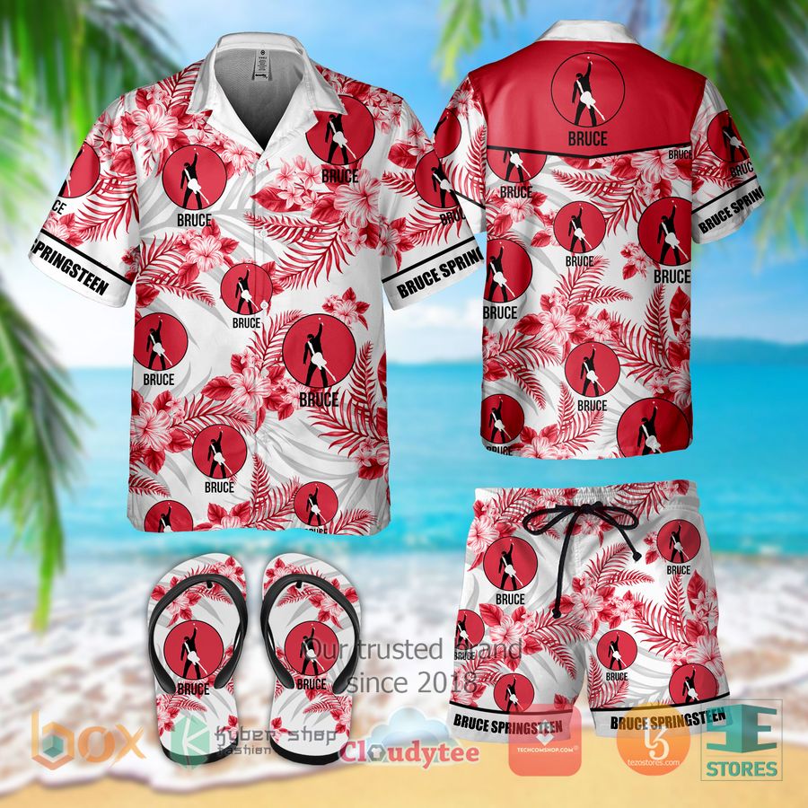 bruce springsteen hawaiian shirt shorts 1 85430