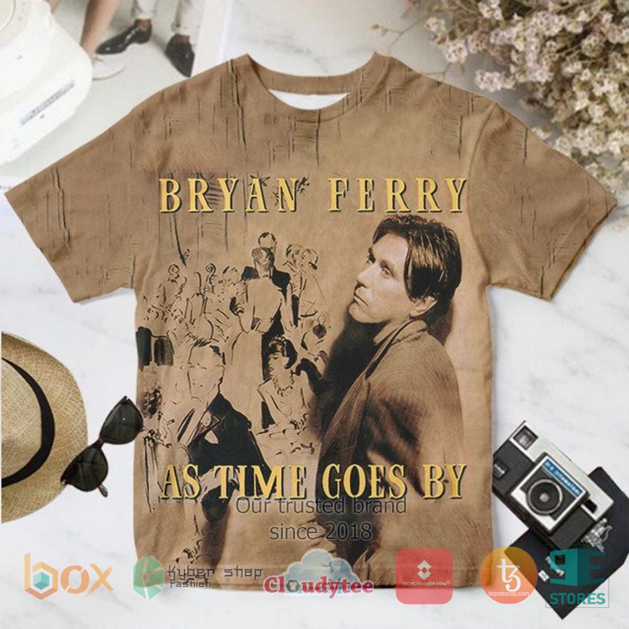 bryan ferry as time goes by album 3d t shirt 1 47589