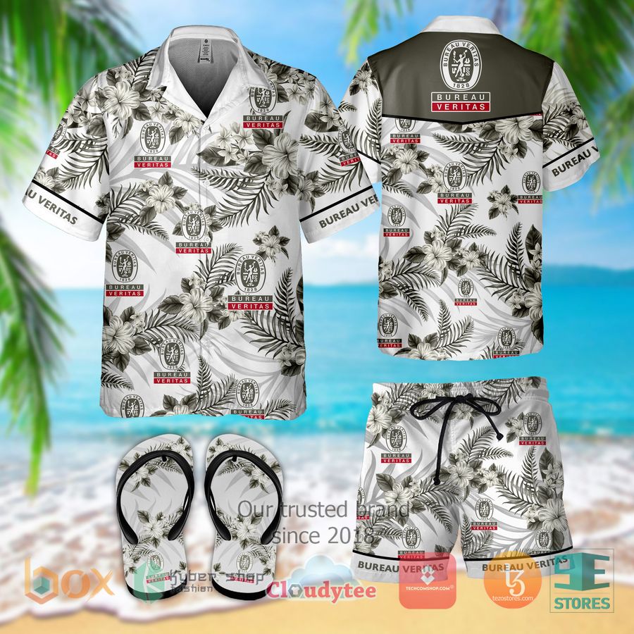 bureau veritas hawaiian shirt shorts 1 77831