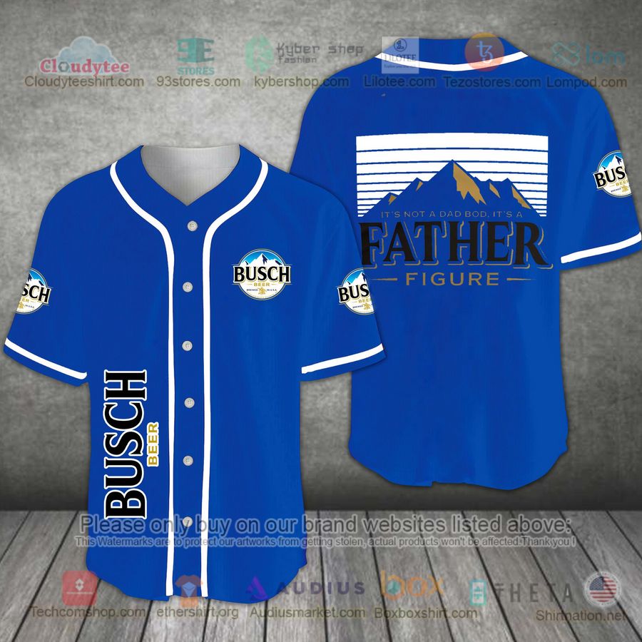 busch beer its not a dad bod its a father baseball jersey 1 31659