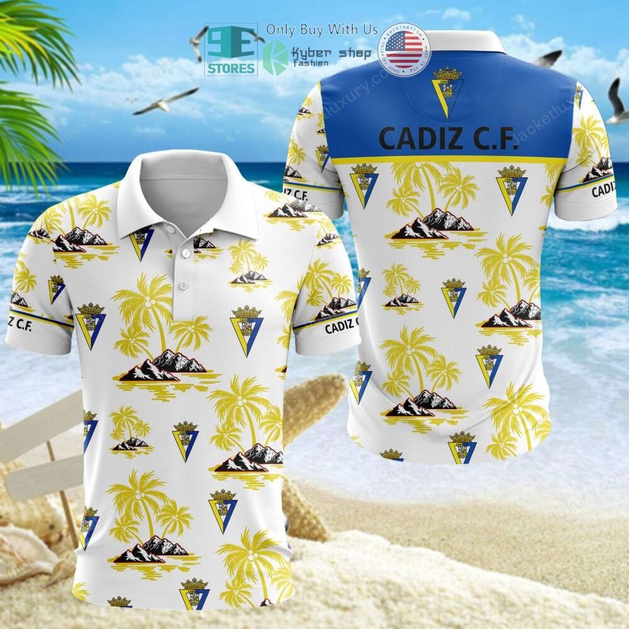 cadiz c f hawaii shirt shorts 7 54860