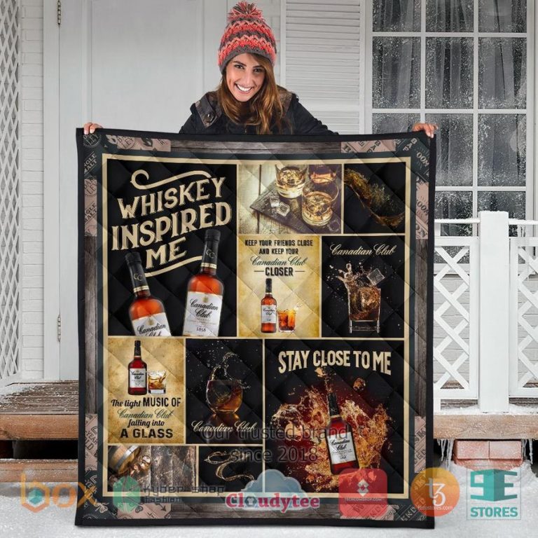 canadian club whiskey inspired me quilt blanket 3 88051