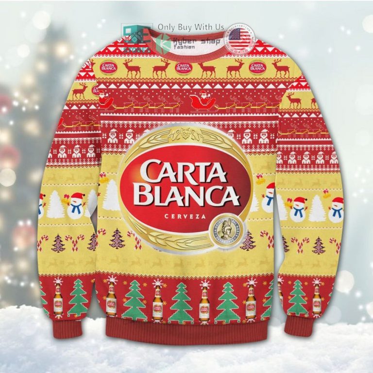 carta blanca christmas sweatshirt sweater 1 40996