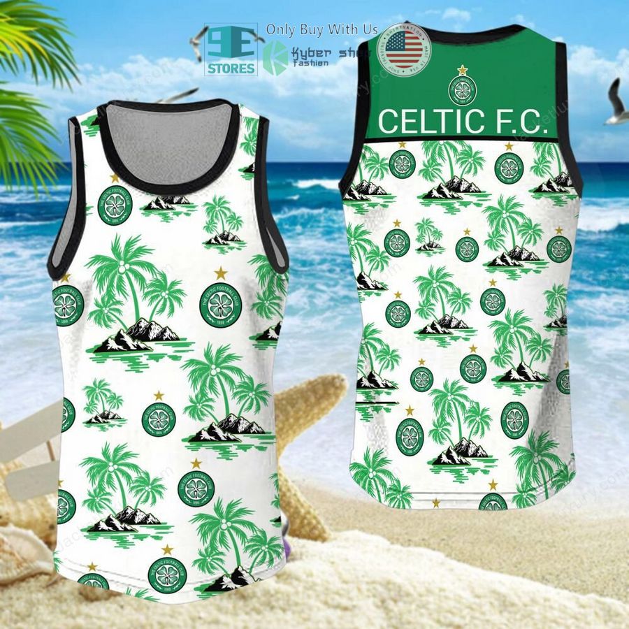 celtic football club hawaii shirt shorts 6 59257