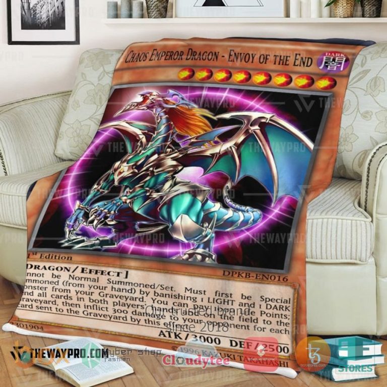 chaos emperor dragon envoy of the end soft blanket 3 99728