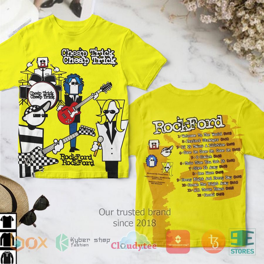 cheap trick band rockford album 3d t shirt 1 64615