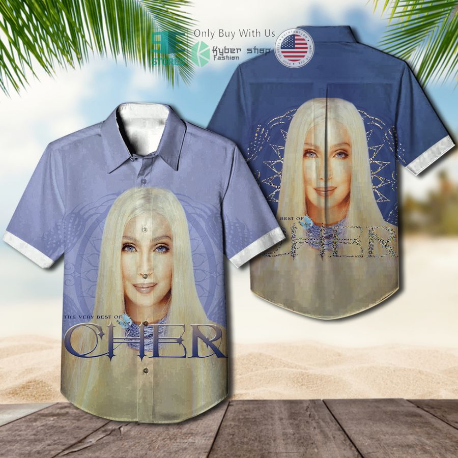 cherilyn sarkisian the very best of cher album hawaiian shirt 1 79390