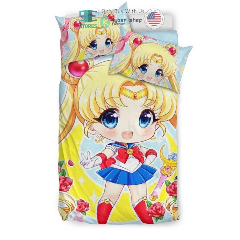 chibi sailor moon bedding set 2 90693