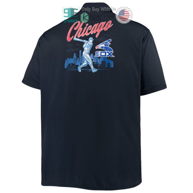 chicago white sox big tall navy hawaiian shirt 3 71283