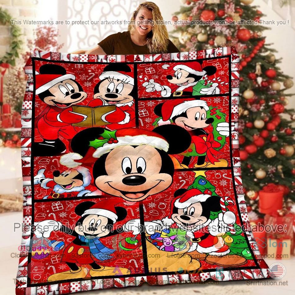 christmas mickey mouse quilt 1 91933